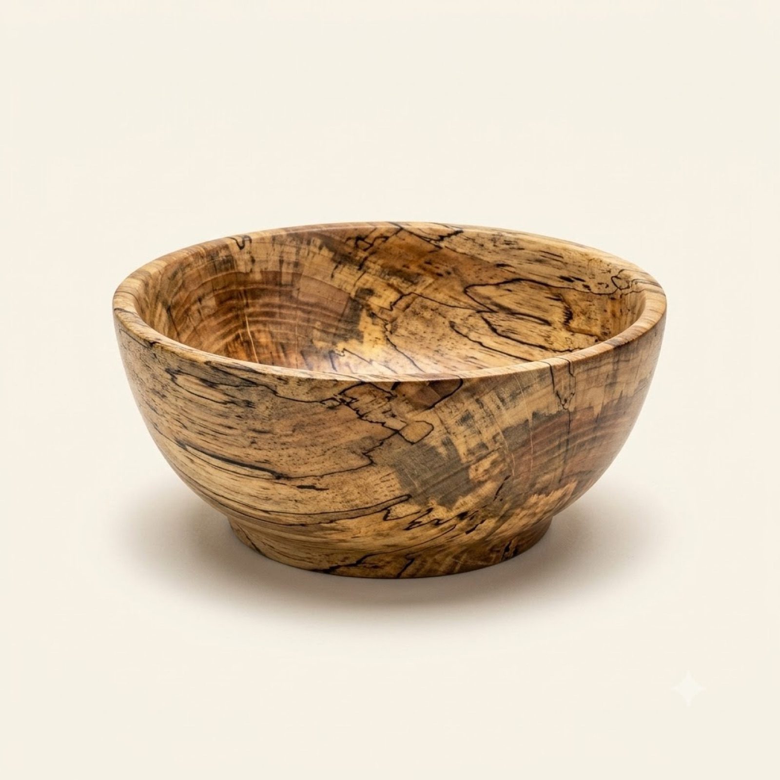 Spalted Pecan Bowl — Spalted pecan