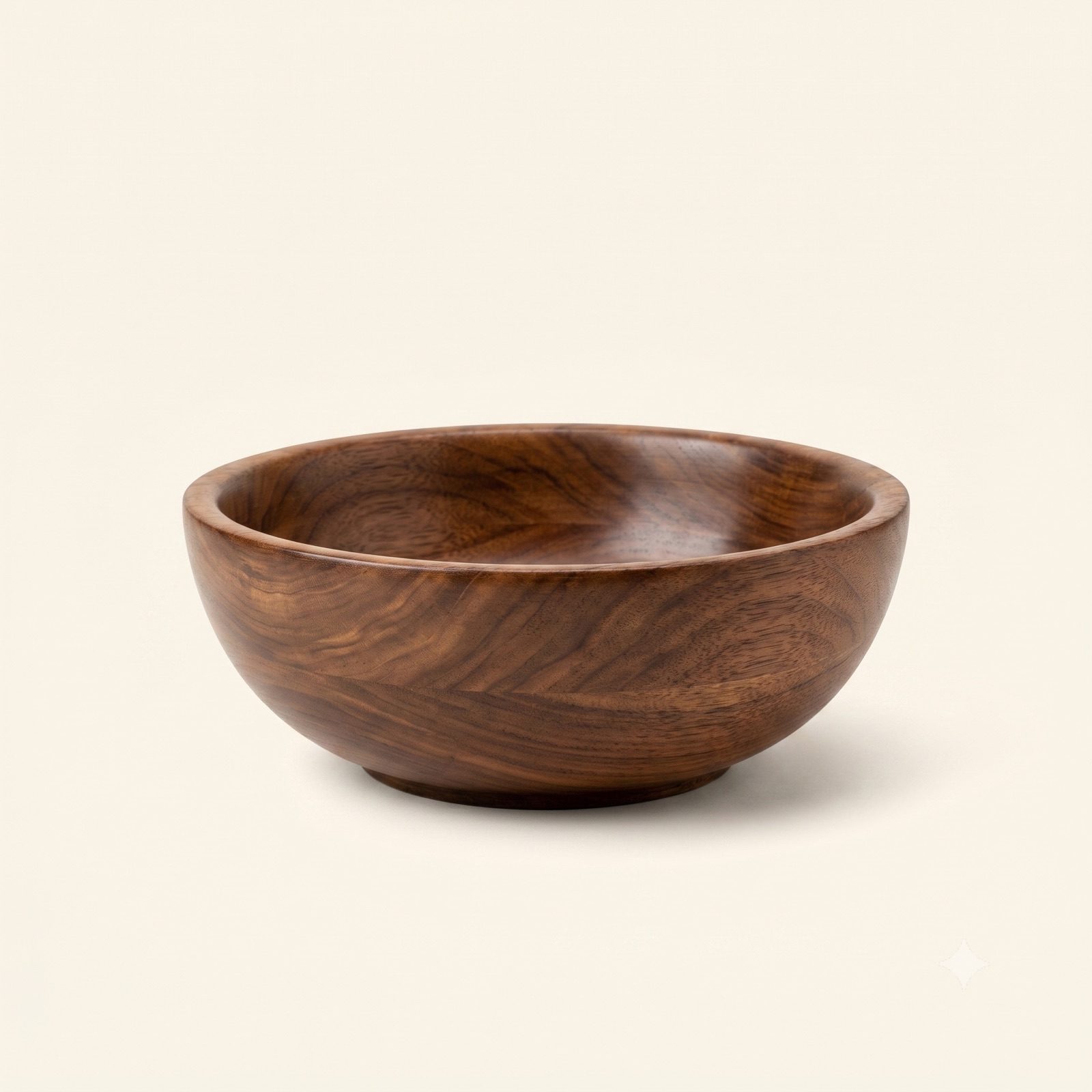 Nine-Inch Walnut Salad Bowl — Walnut