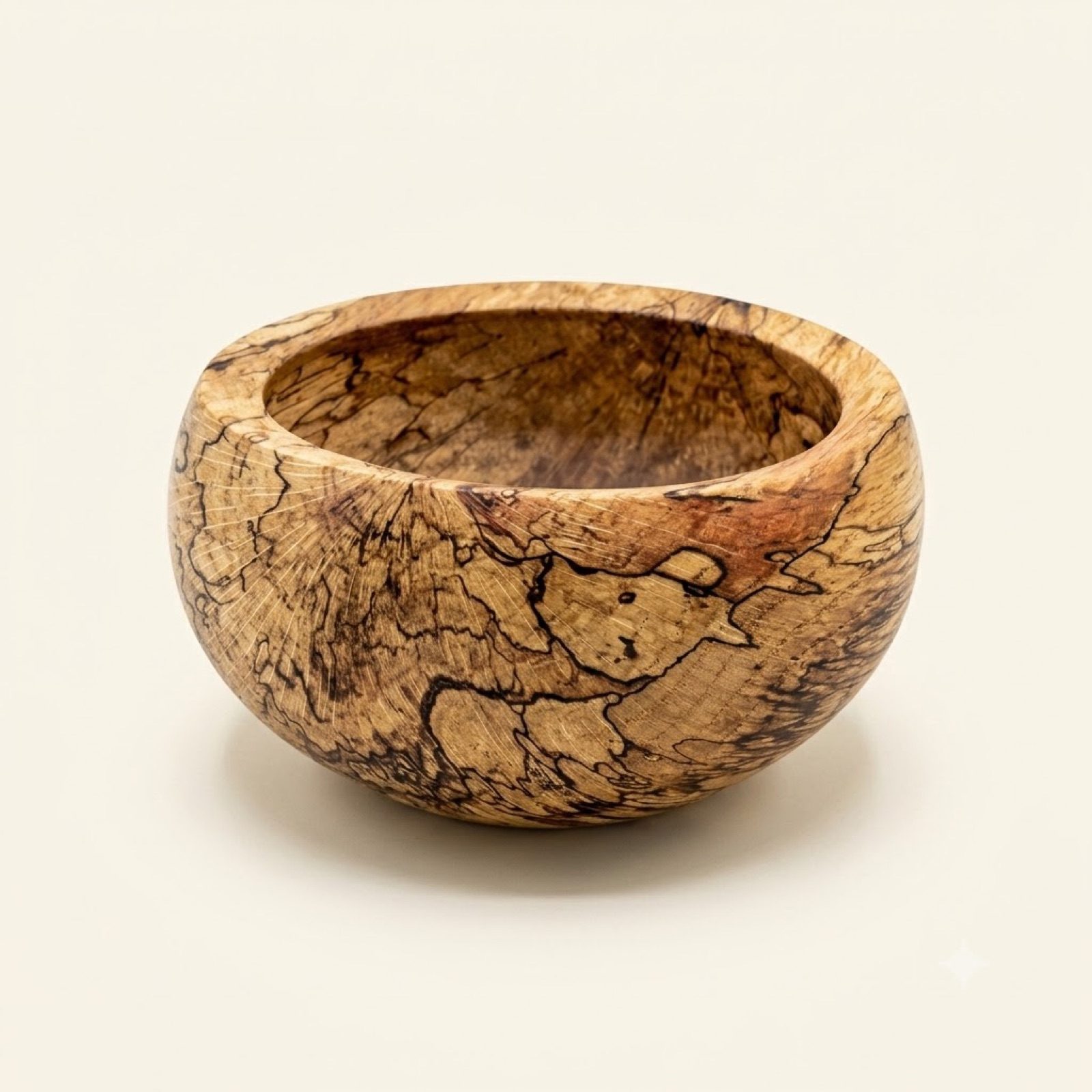 Highly Spalted Gum Decorative Bowl — Spalted sweet gum