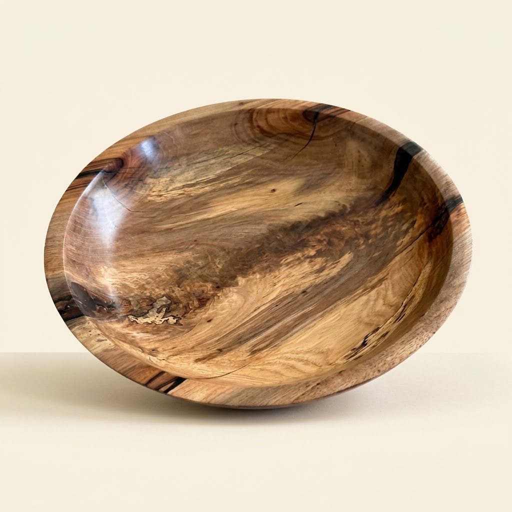 Red Oak Large Bowl/Platter — Red Oak